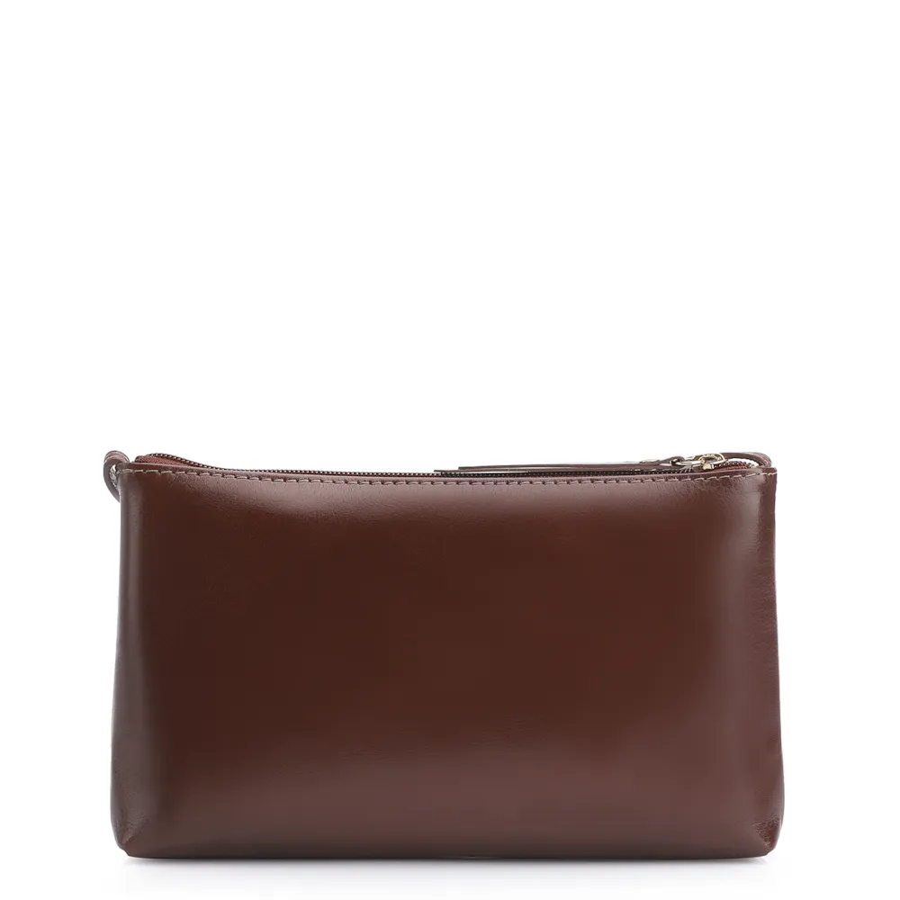 Bolsa Transversal Couro Marrom - imagem 3