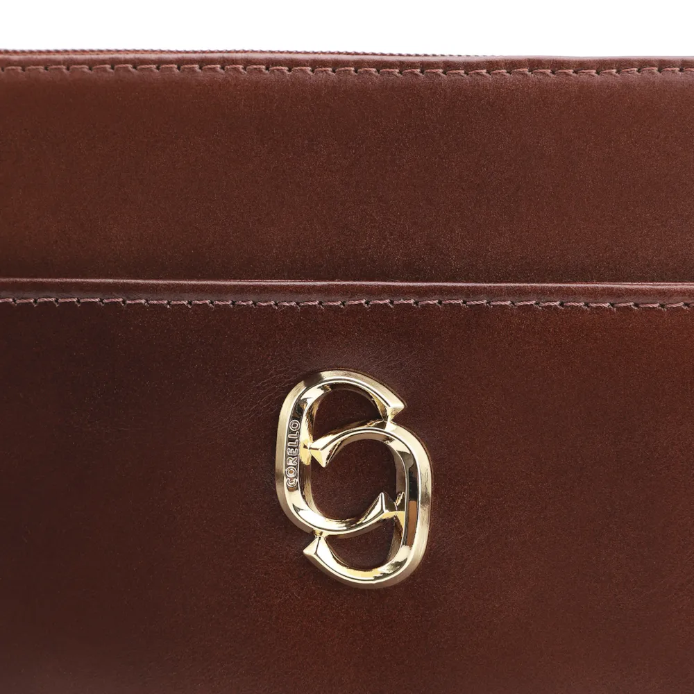 Bolsa Transversal Couro Marrom - imagem 7