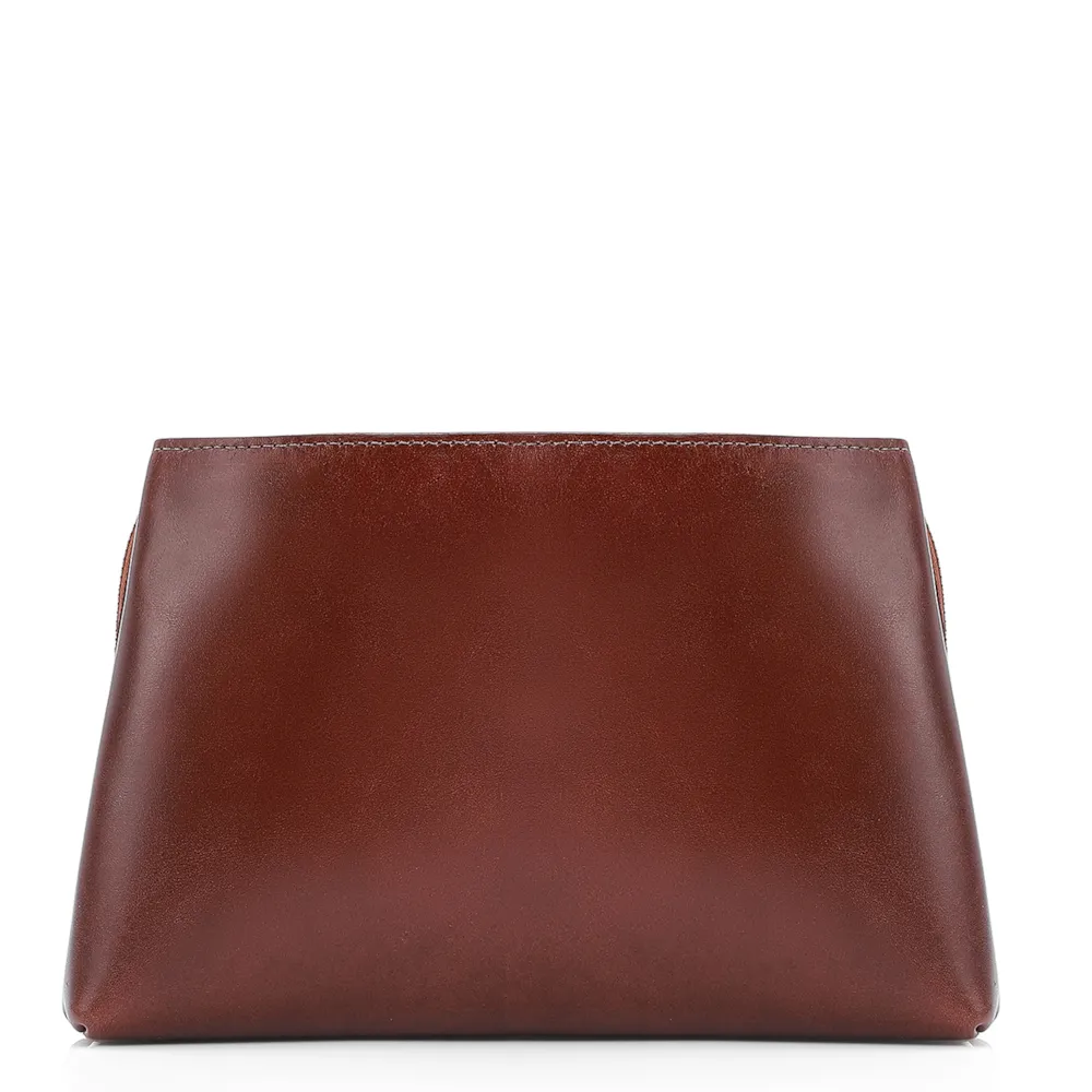 Bolsa Transversal Couro Marrom - imagem 3