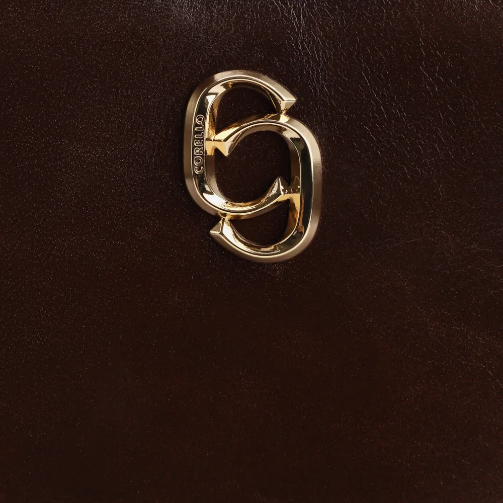 Bolsa Transversal Couro Marrom - imagem 6