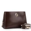 Bolsa Transversal Couro Marrom - imagem 2