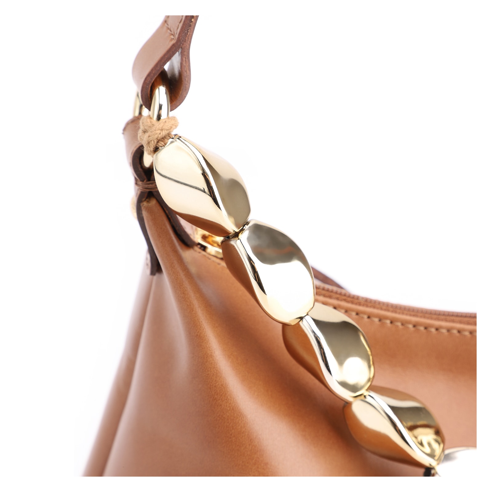 Bolsa Transversal Couro Marrom