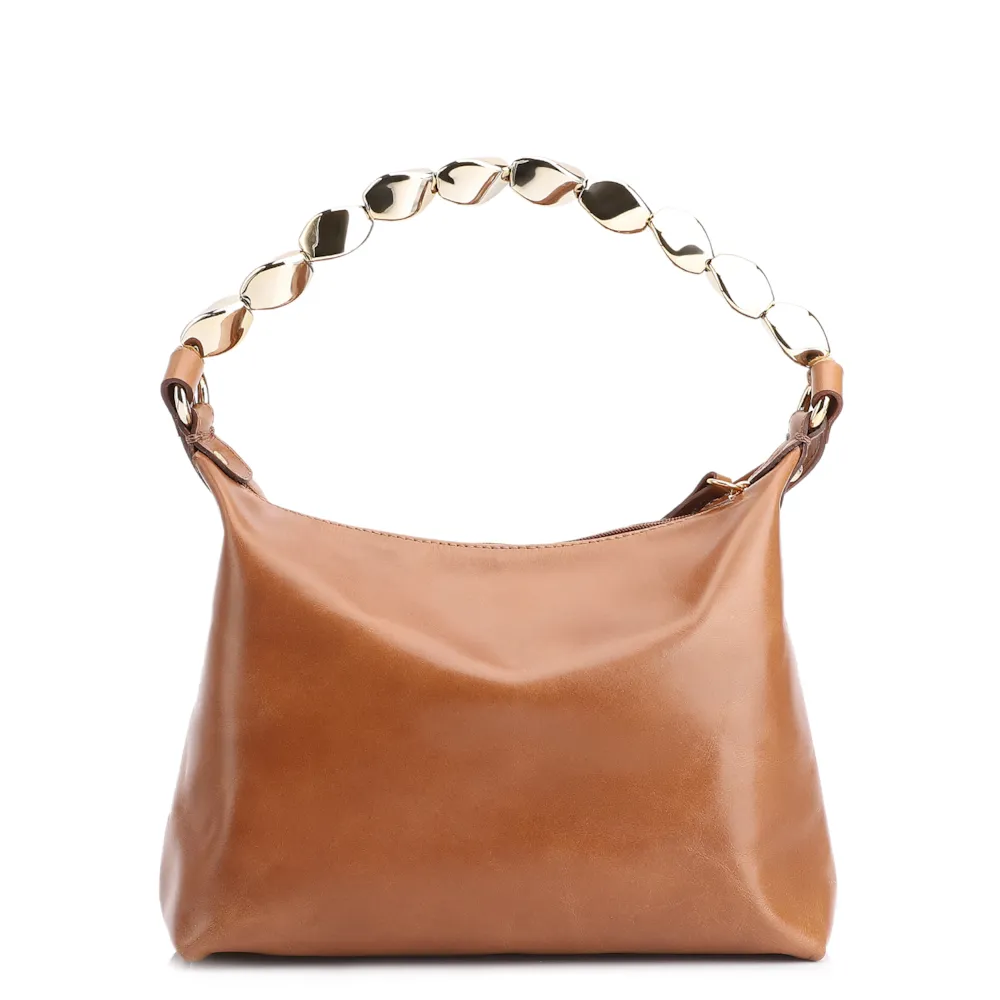 Bolsa Transversal Couro Marrom - imagem 3