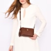 Bolsa Transversal Couro Marrom - imagem 2