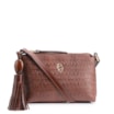 Bolsa Transversal Couro Marrom - imagem 1