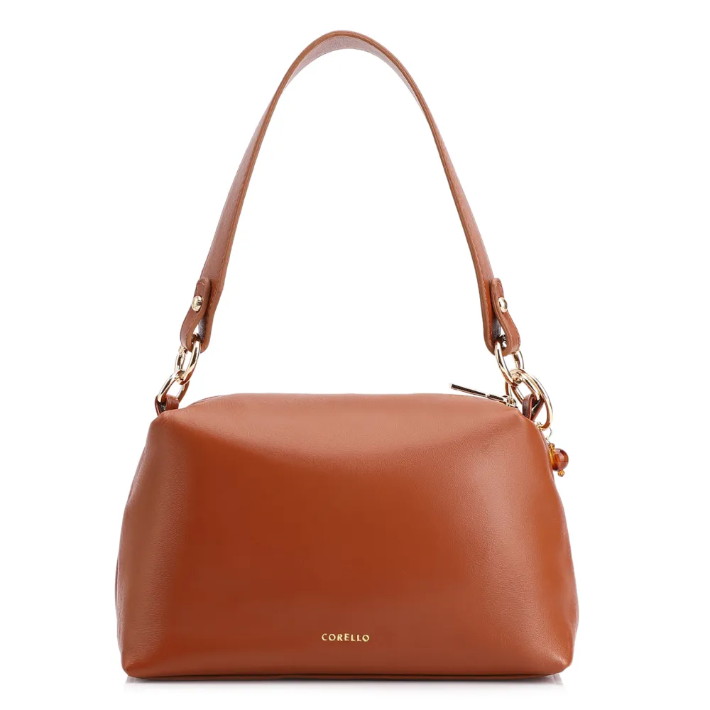 Bolsa Transversal Couro Marrom - imagem 4