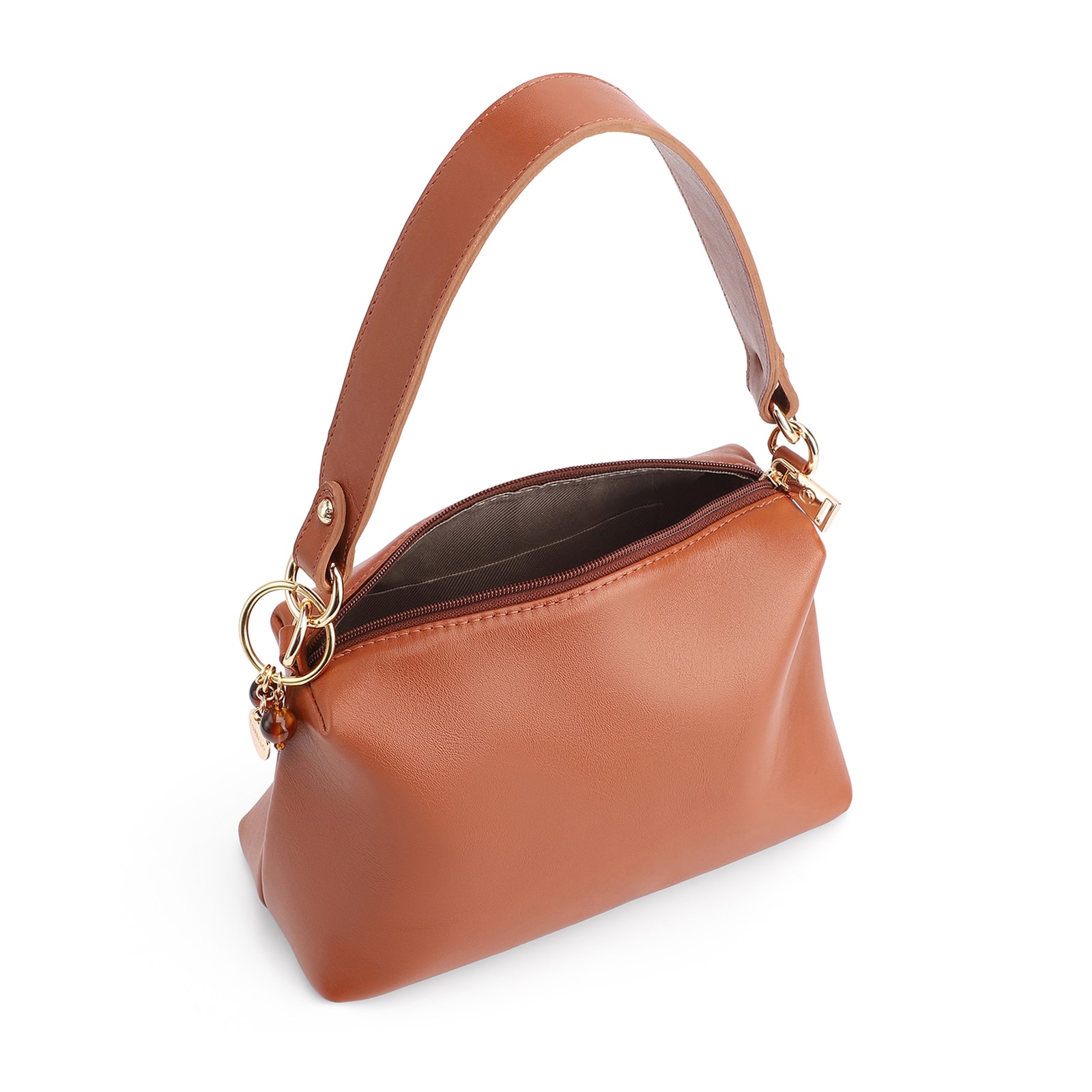 Bolsa Transversal Couro Marrom