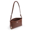 Bolsa Transversal Couro Marrom - imagem 4