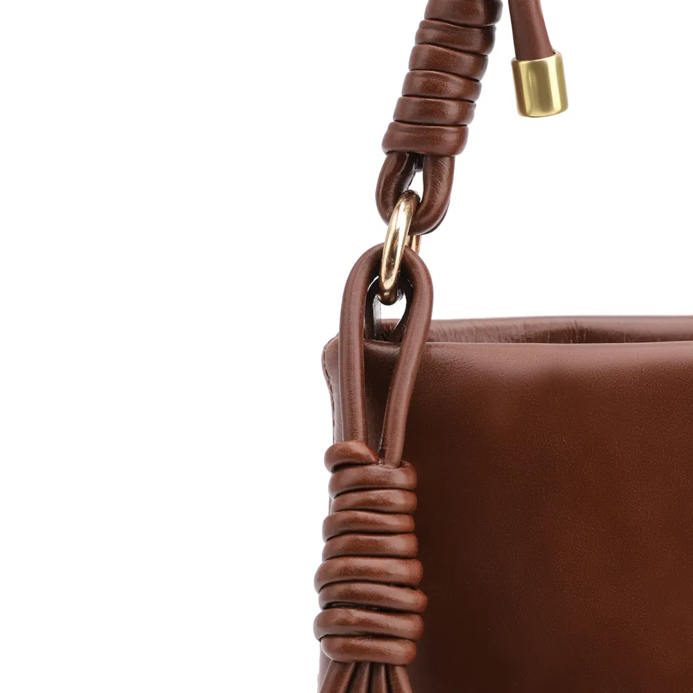 Bolsa Transversal Couro Marrom - imagem 5