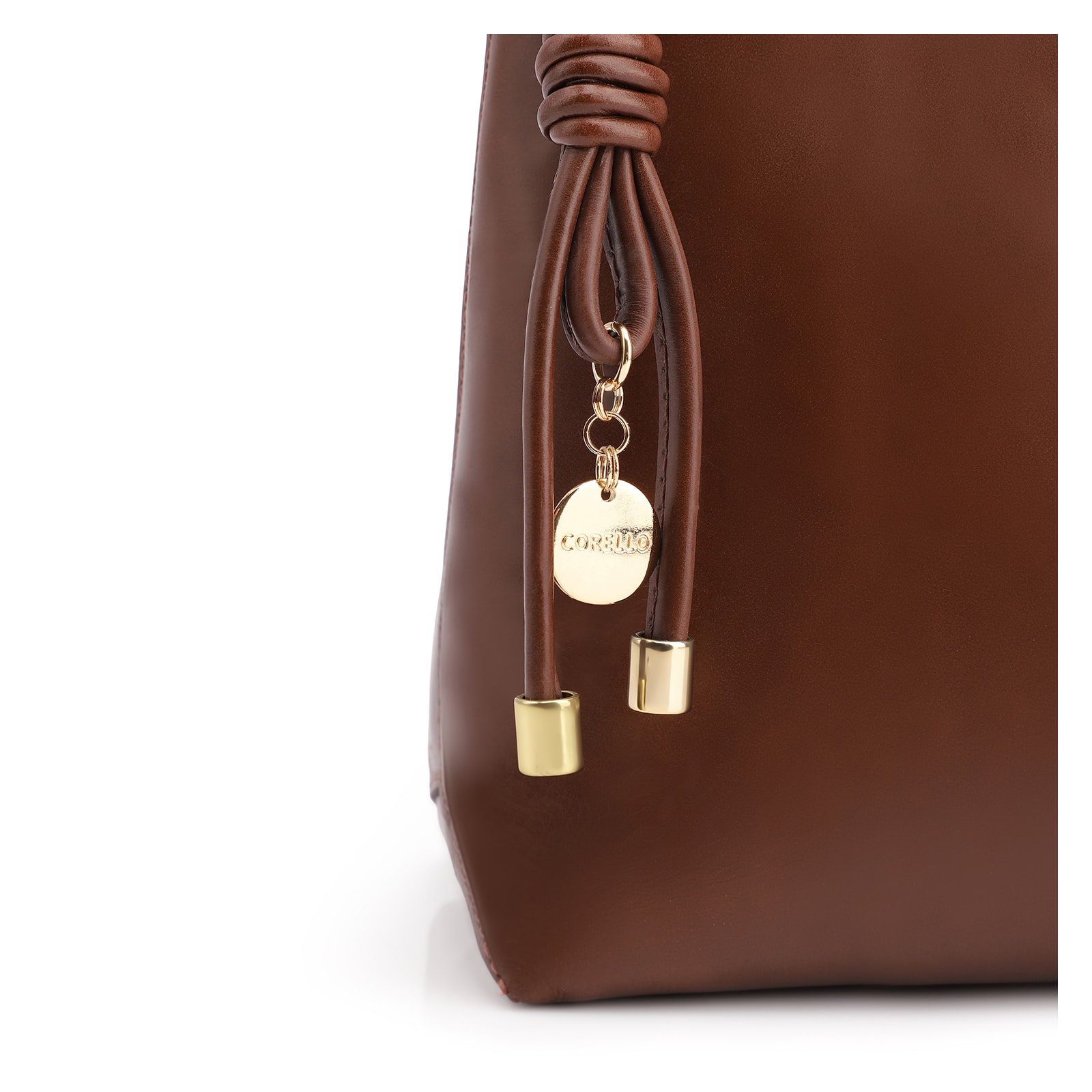 Bolsa Transversal Couro Marrom