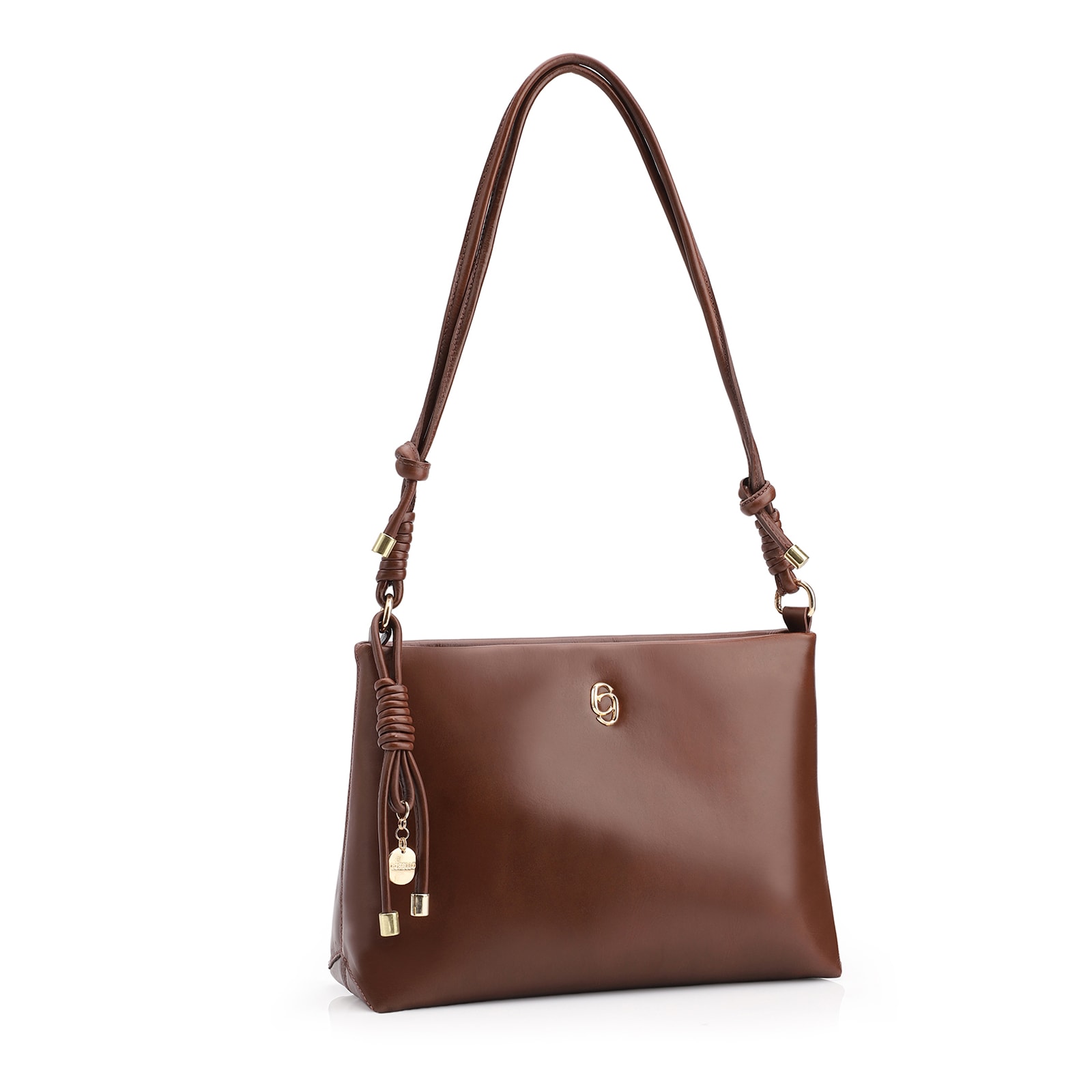 Bolsa Transversal Couro Marrom