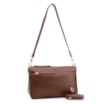 Bolsa Transversal Couro Marrom - imagem 2