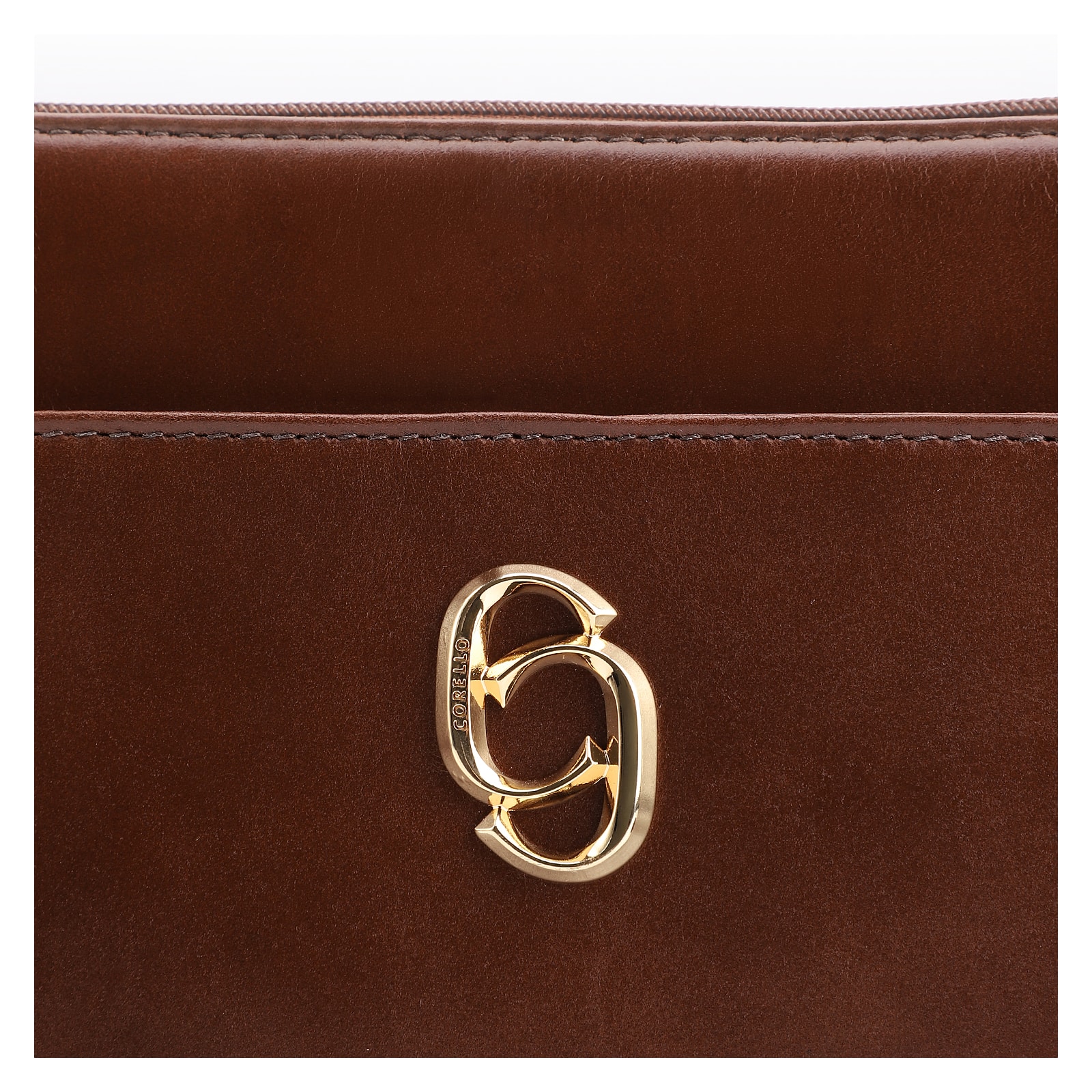 Bolsa Transversal Couro Marrom
