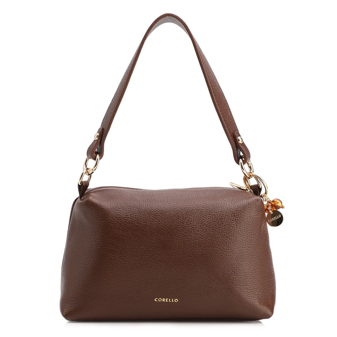 Bolsa Transversal Couro Marrom