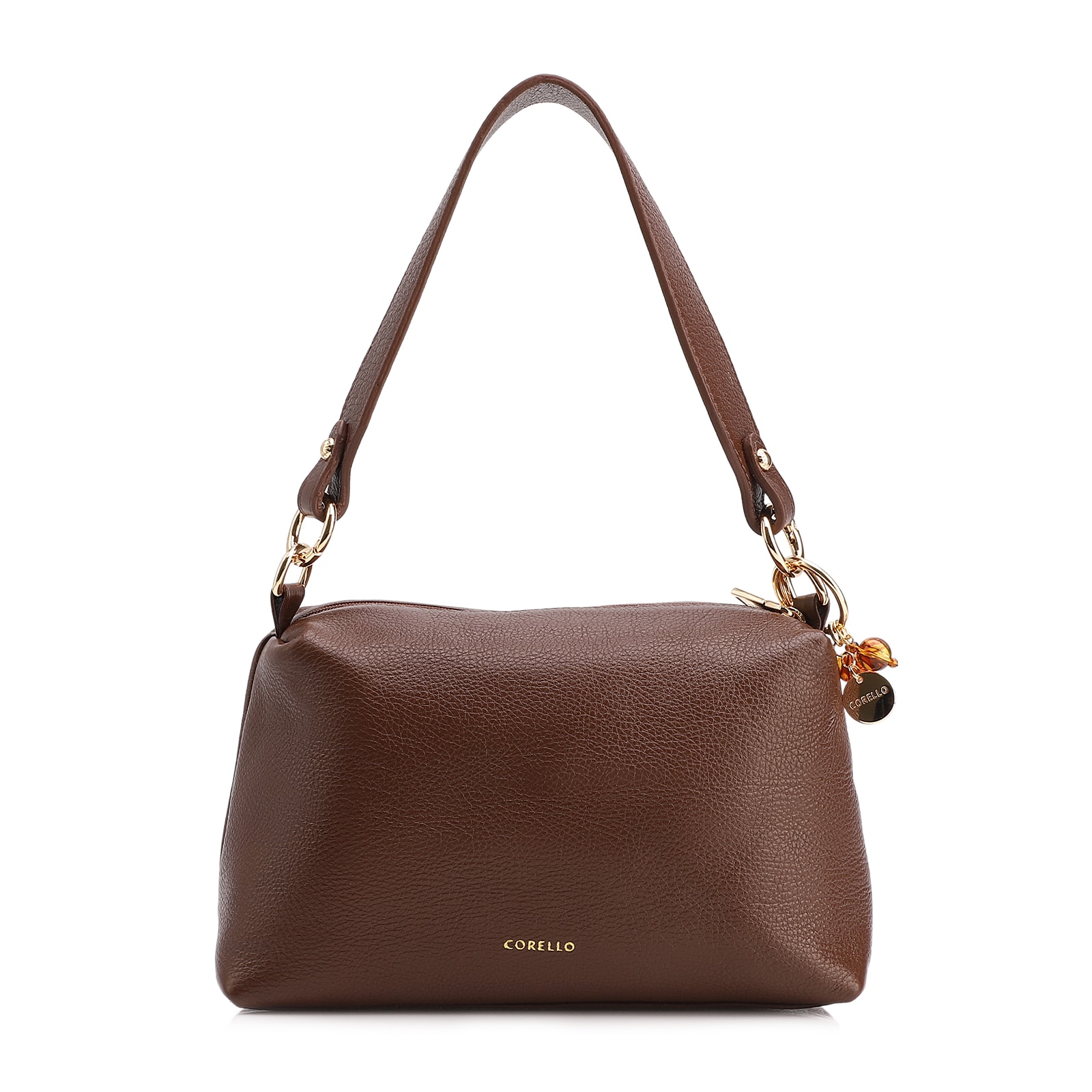 Bolsa Transversal Couro Marrom
