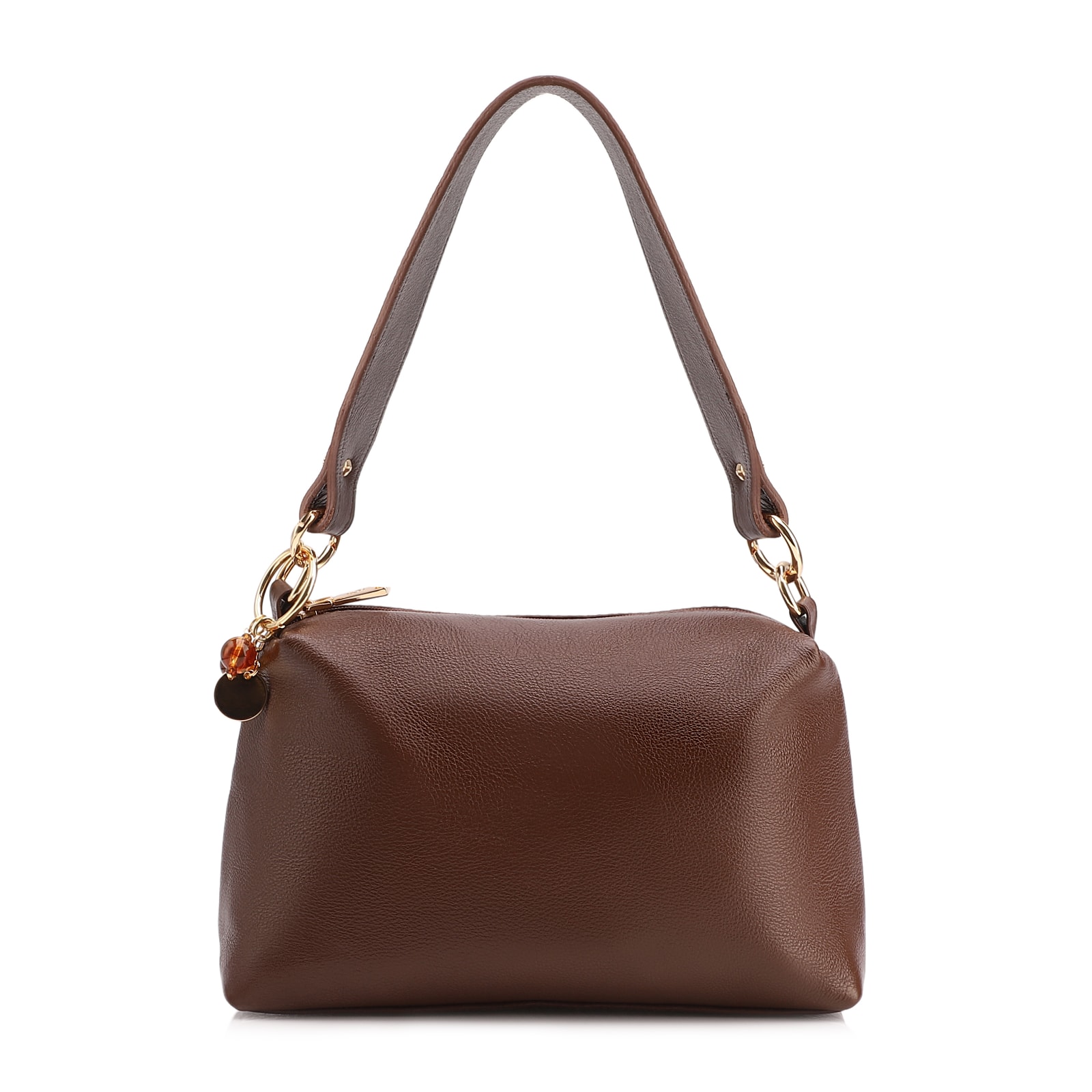 Bolsa Transversal Couro Marrom