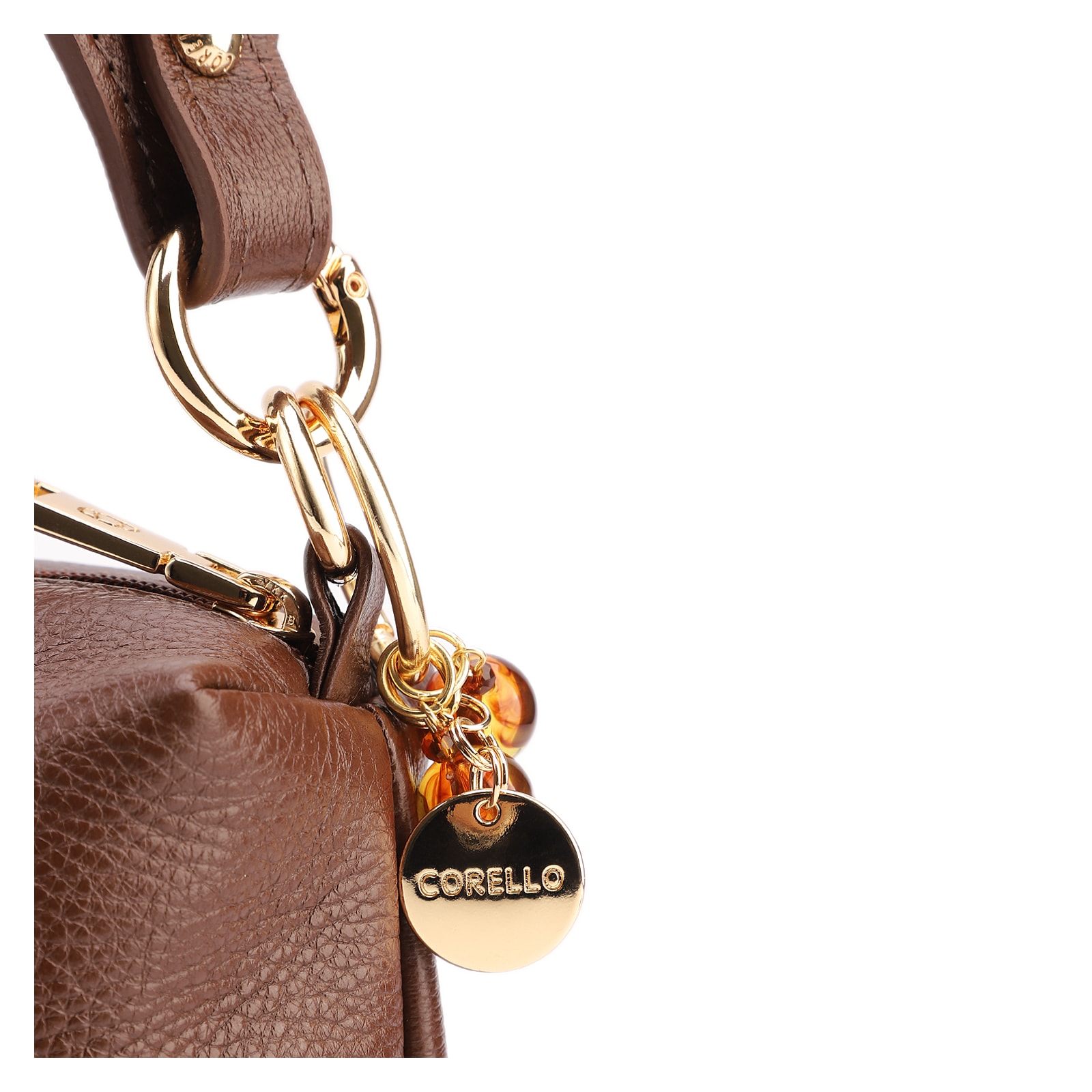 Bolsa Transversal Couro Marrom