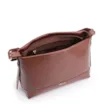 Bolsa Transversal Couro Marrom/Alça Alt Tramado Marrom - imagem 4
