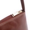 Bolsa Transversal Couro Marrom/Alt Tramado Marrom - imagem 5