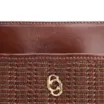 Bolsa Transversal Couro Marrom/Alt Tramado Marrom - imagem 6