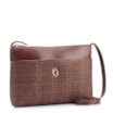 Bolsa Transversal Couro Marrom/Alt Tramado Marrom - imagem 2
