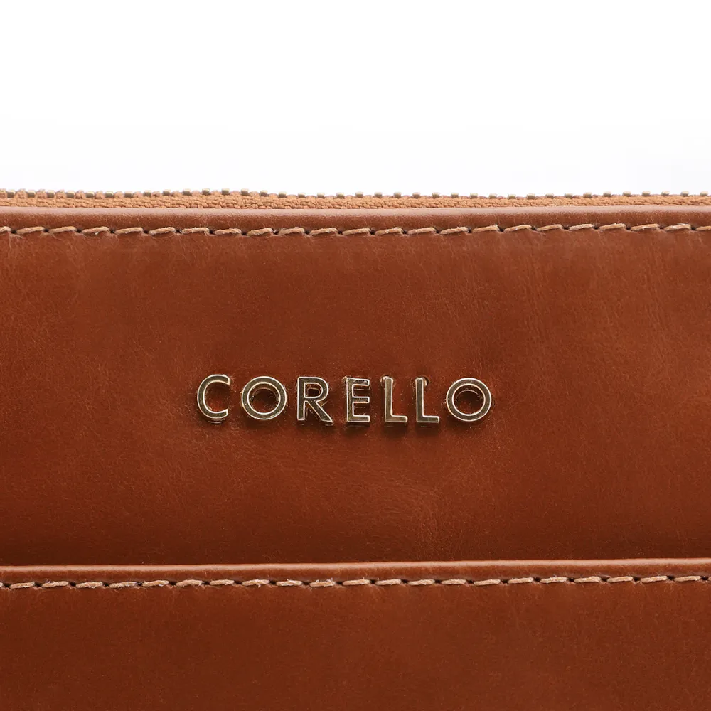 Bolsa Transversal Couro Marrom Claro - imagem 5