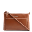 Bolsa Transversal Couro Marrom Claro - imagem 1