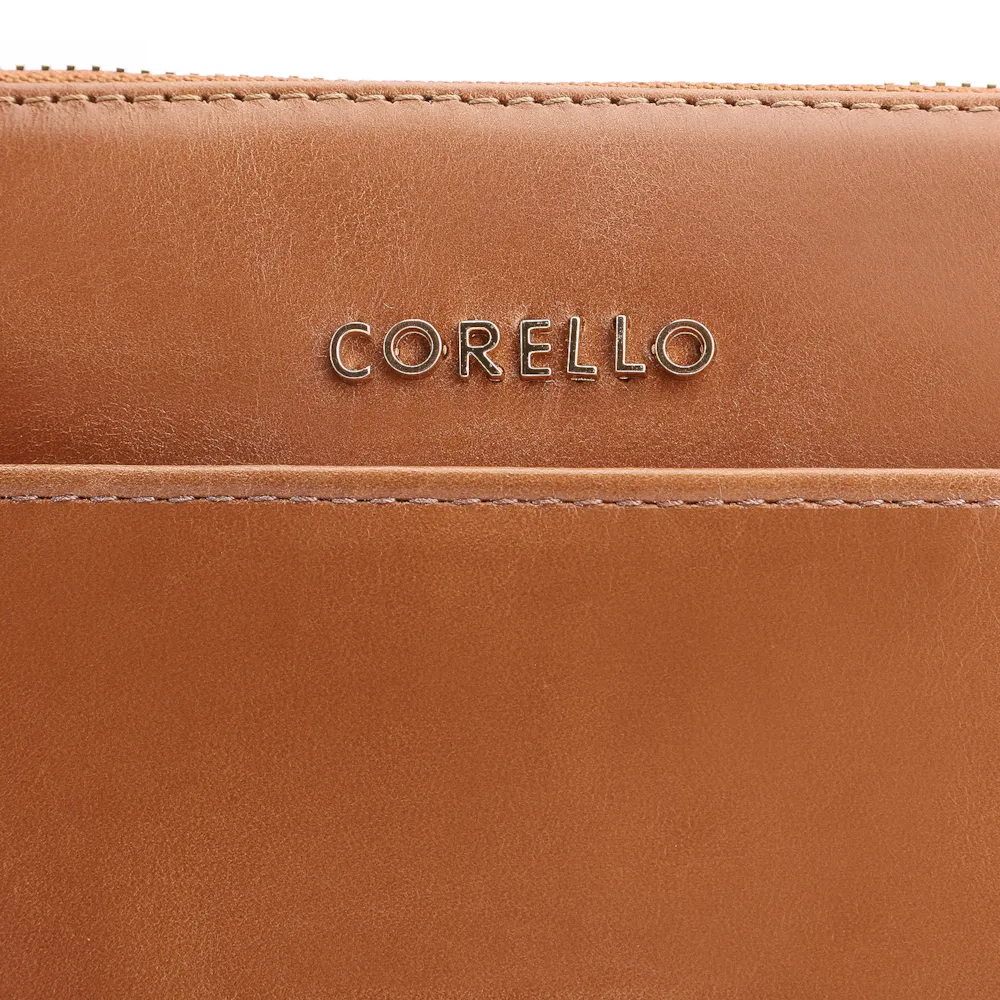 Bolsa Transversal Couro Marrom Claro - imagem 6