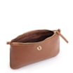 Bolsa Transversal Couro Marrom Claro - imagem 4