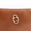 Bolsa Transversal Couro Marrom Claro - imagem 6