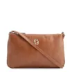 Bolsa Transversal Couro Marrom Claro - imagem 1