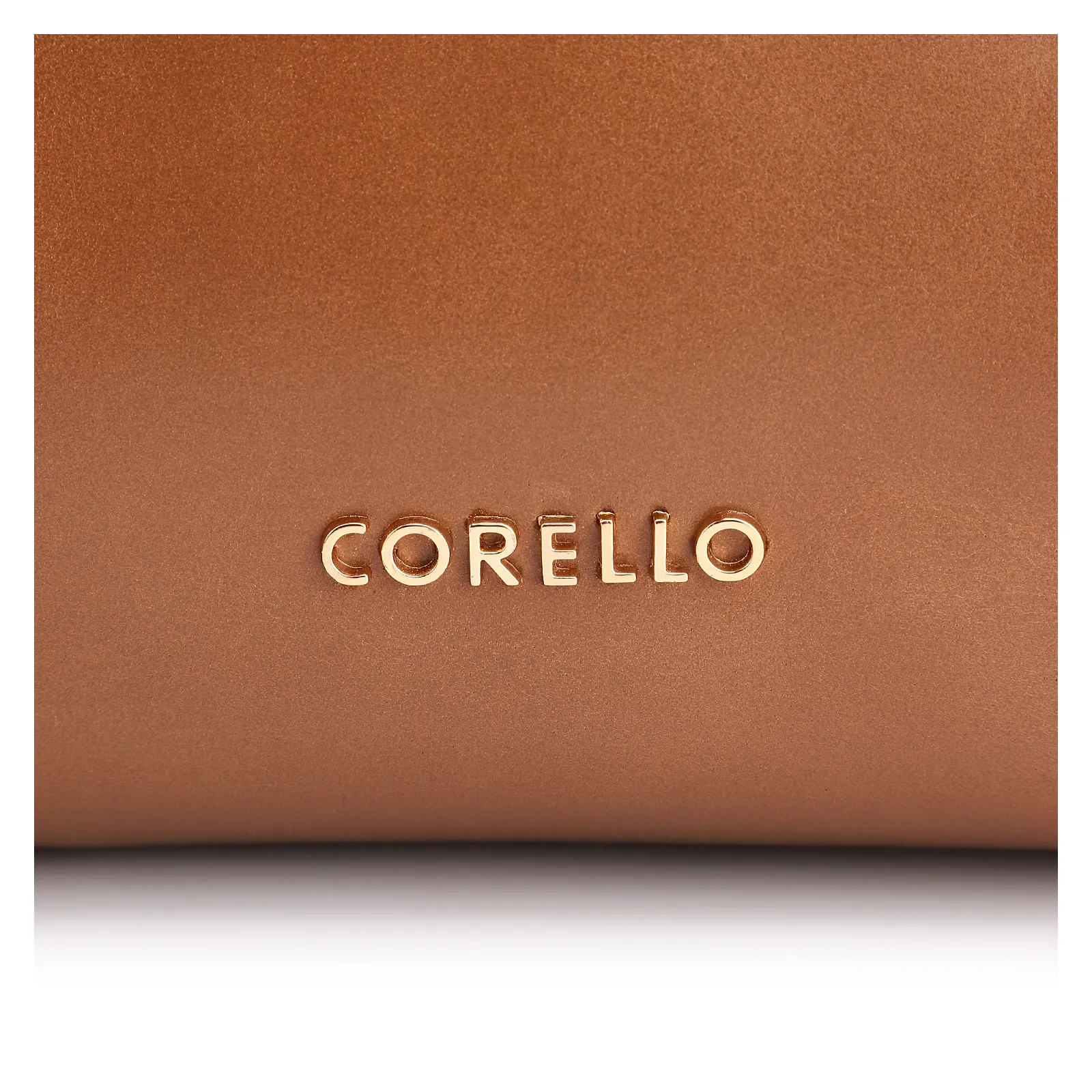 Bolsa Transversal Couro Marrom Claro