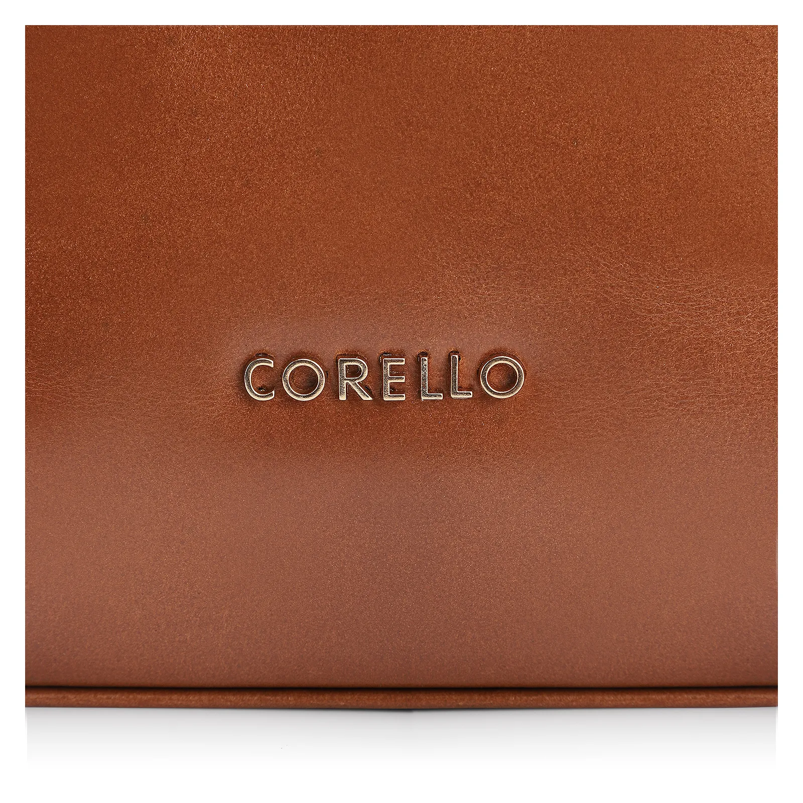 Bolsa Transversal Couro Marrom Claro