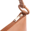 Bolsa Transversal Couro Marrom Claro - imagem 5