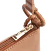  Bolsa Transversal Couro Marrom Claro - imagem 5