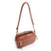 Bolsa Transversal Couro Marrom Claro - imagem 4