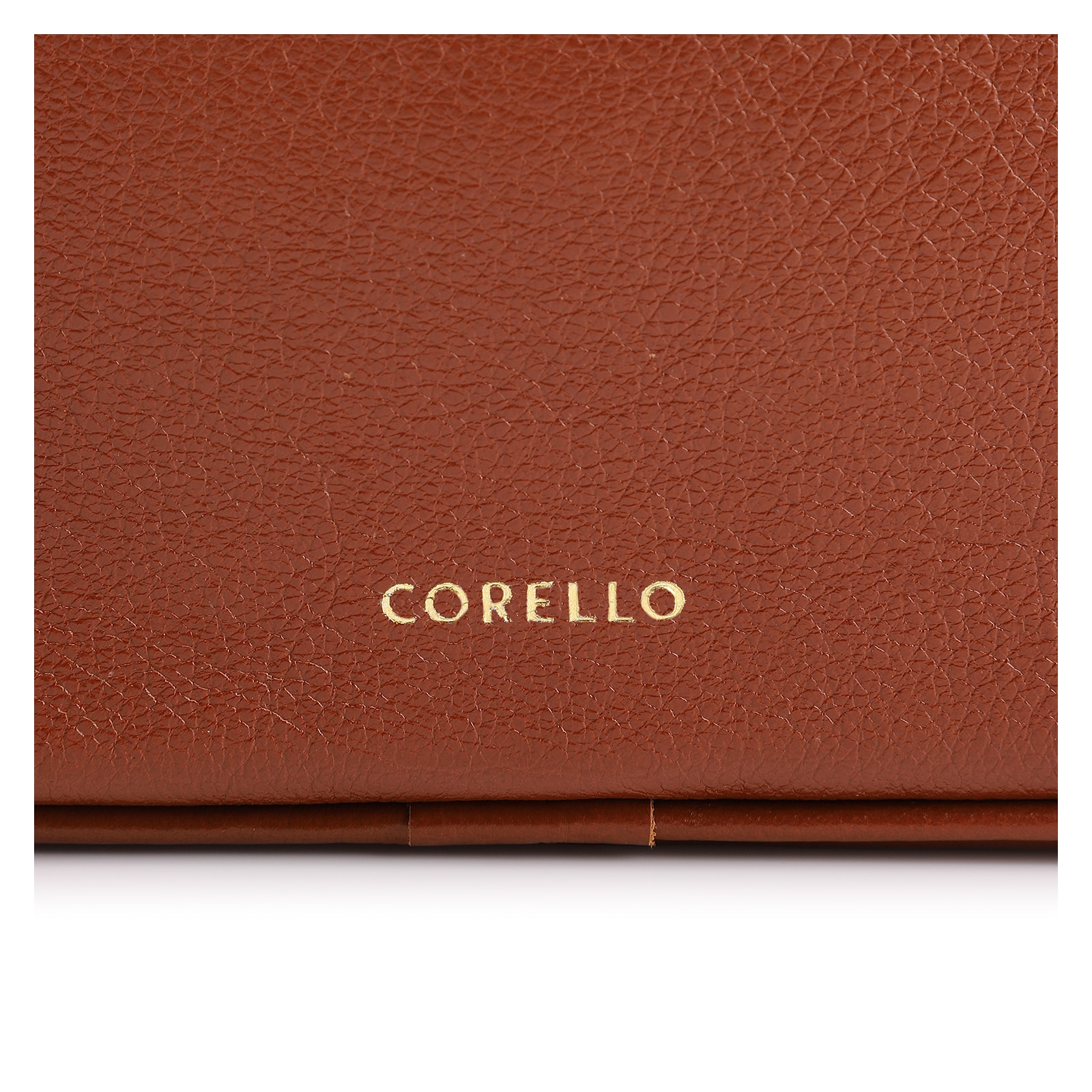 Bolsa Transversal Couro Marrom Claro