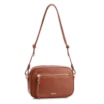 Bolsa Transversal Couro Marrom Claro - imagem 2