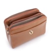 Bolsa Transversal Couro Marrom Claro - imagem 4