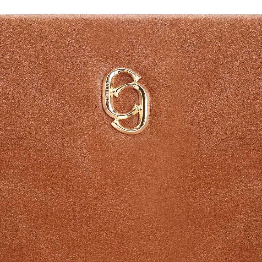 Bolsa Transversal Couro Marrom Claro - imagem 12