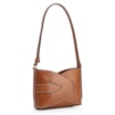 Bolsa Transversal Couro Marrom Claro - imagem 3