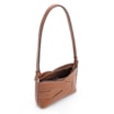 Bolsa Transversal Couro Marrom Claro - imagem 5