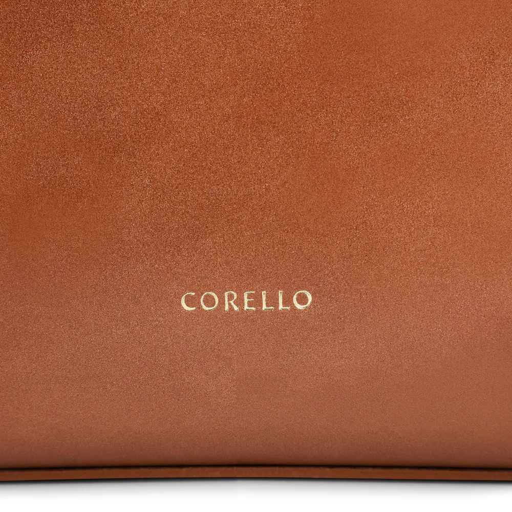 Bolsa Transversal Couro Marrom Claro - imagem 7