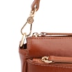 Bolsa Transversal Couro Marrom Claro - imagem 5