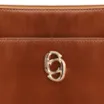 Bolsa Transversal Couro Marrom Claro - imagem 6