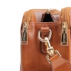 Bolsa Transversal Couro Marrom Claro - imagem 7