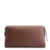 Bolsa Transversal Couro Marrom/Couro Nobuck Marrom/Lezard Marrom - imagem 4