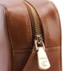 Bolsa Transversal Couro Marrom/Crochet Marrom - imagem 5
