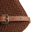 Bolsa Transversal Couro Marrom/Crochet Marrom - imagem 7