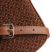 Bolsa Transversal Couro Marrom/Crochet Marrom - imagem 7